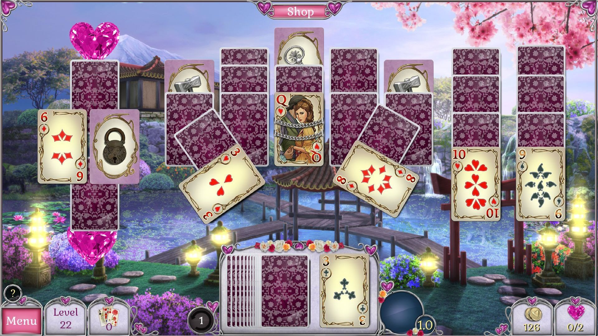 Jewel Match Solitaire L'Amour - кадр 7