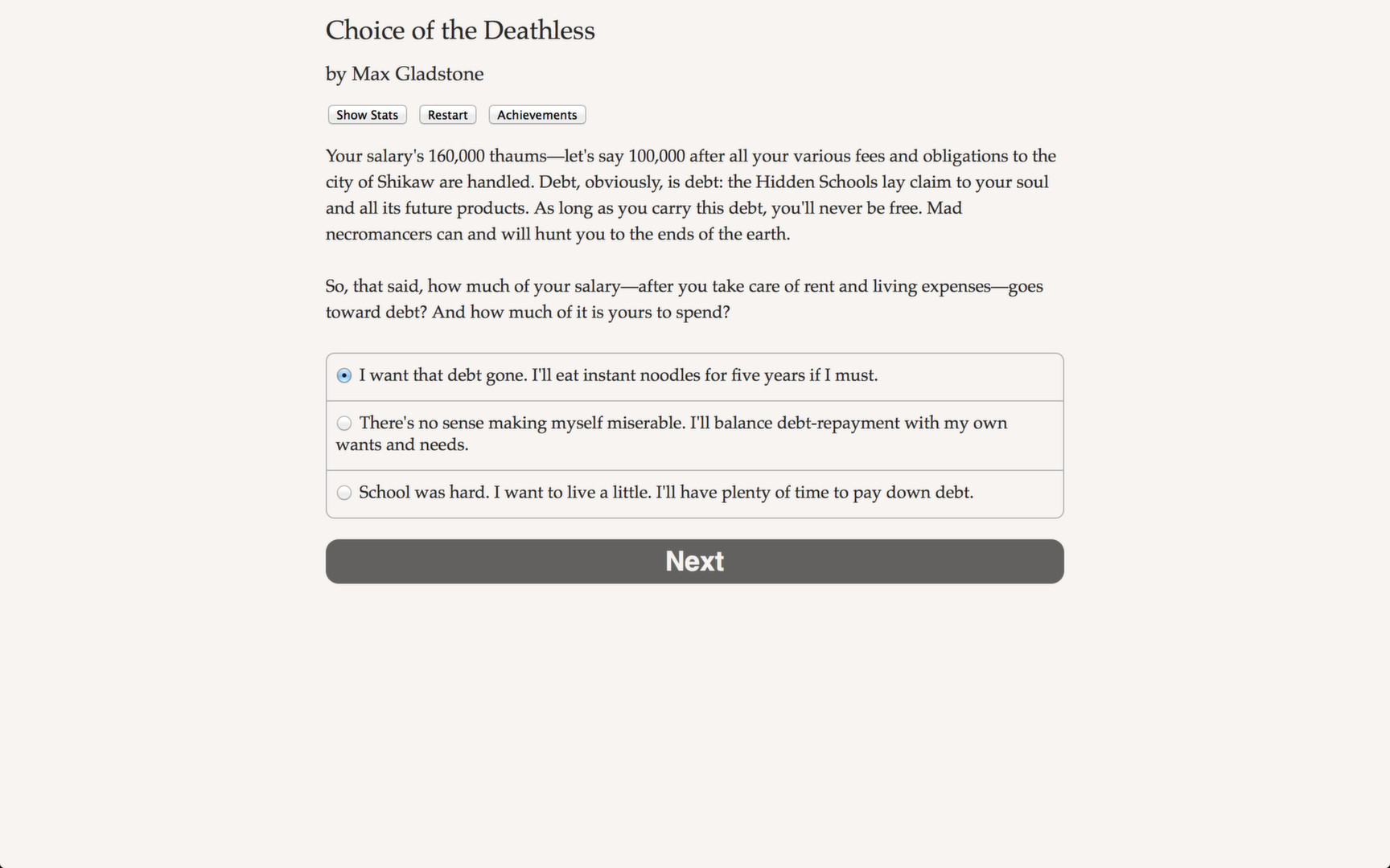 Choice of the Deathless - кадр 2
