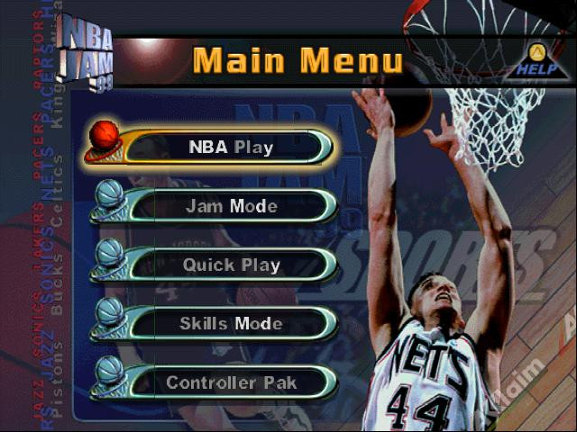 NBA Jam 99 - кадр 3