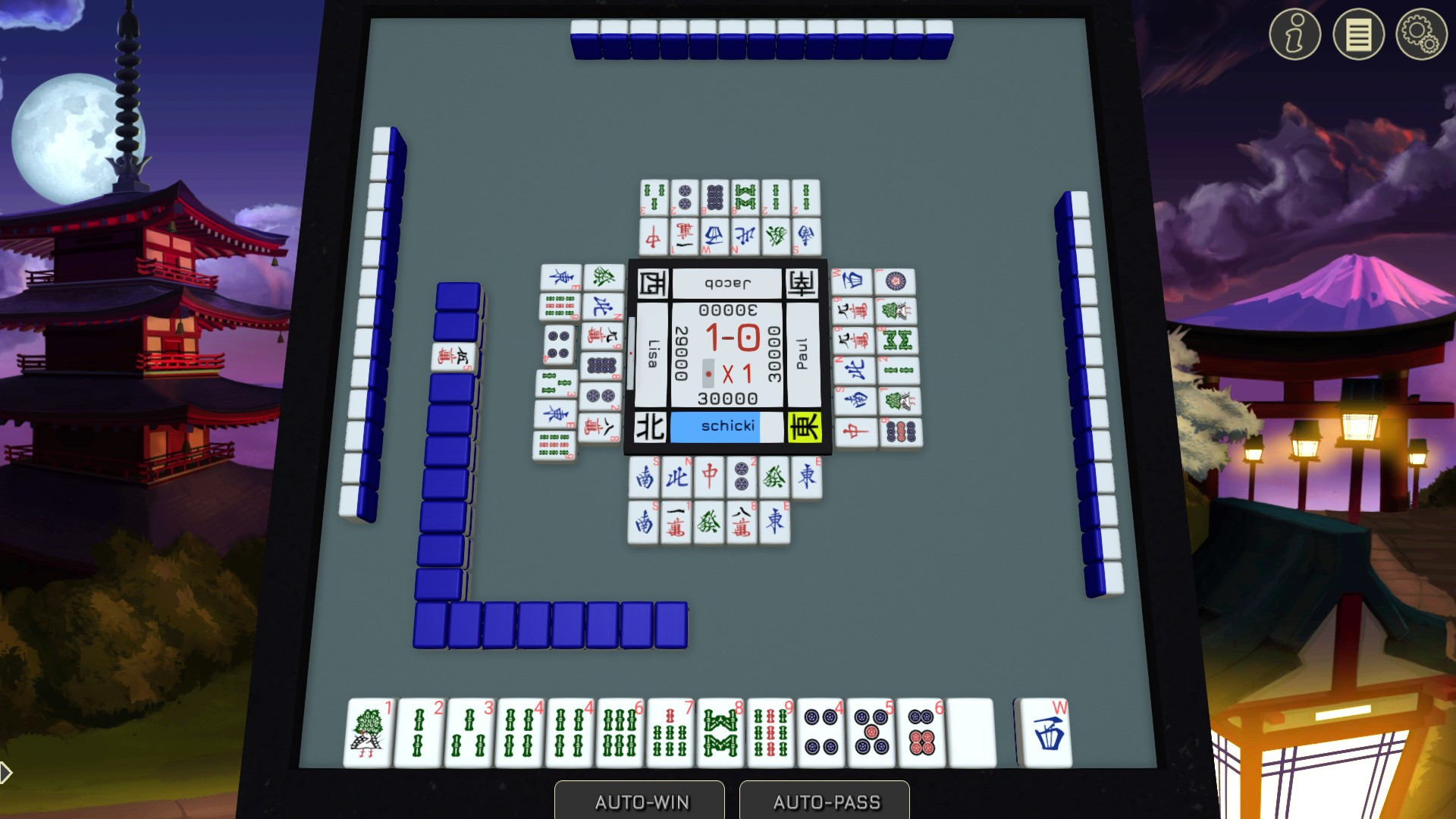 Mahjong Riichi Multiplayer - кадр 3
