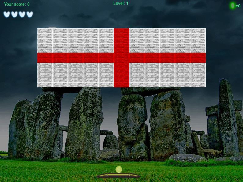 Block Breaker - Around the World (itch) - кадр 1