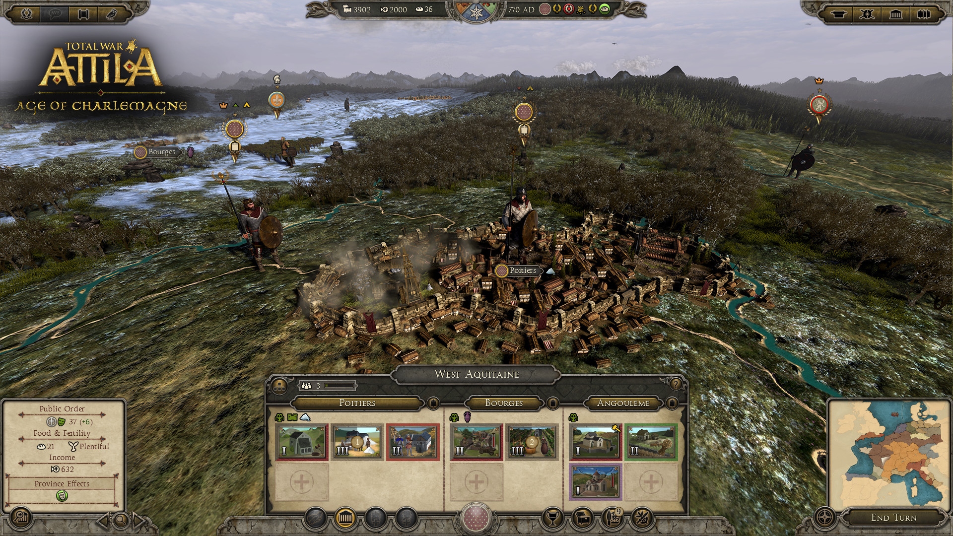 Total War: ATTILA - Age of Charlemagne Campaign Pack - кадр 5