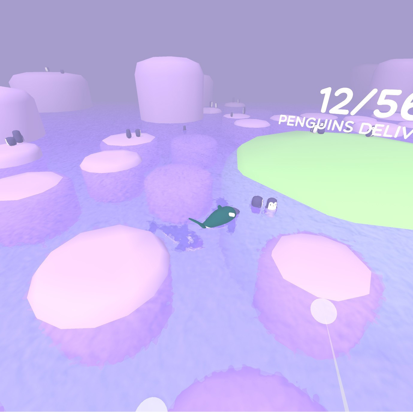 Marshmallow Penguins VR (itch) - кадр 7