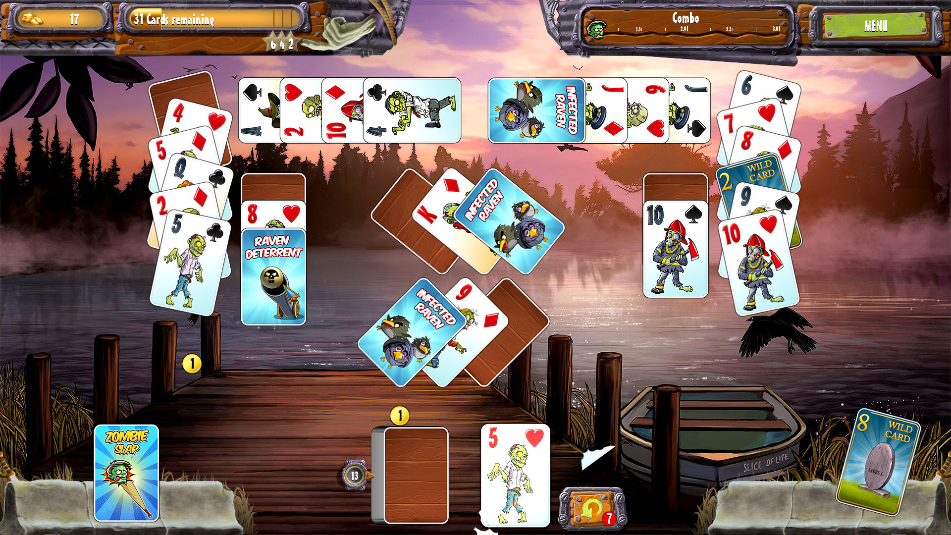 Zombie Solitaire 2 Chapter 1 - кадр 4