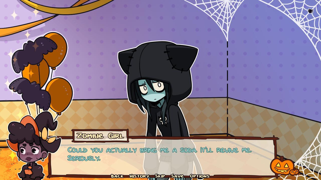 First Kiss at a Spooky Soiree (itch) - кадр 4
