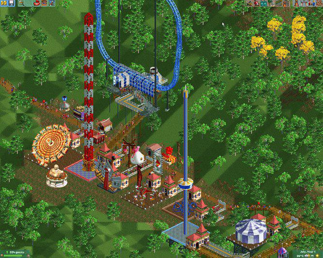 RollerCoaster Tycoon 2: Triple Thrill Pack - кадр 8