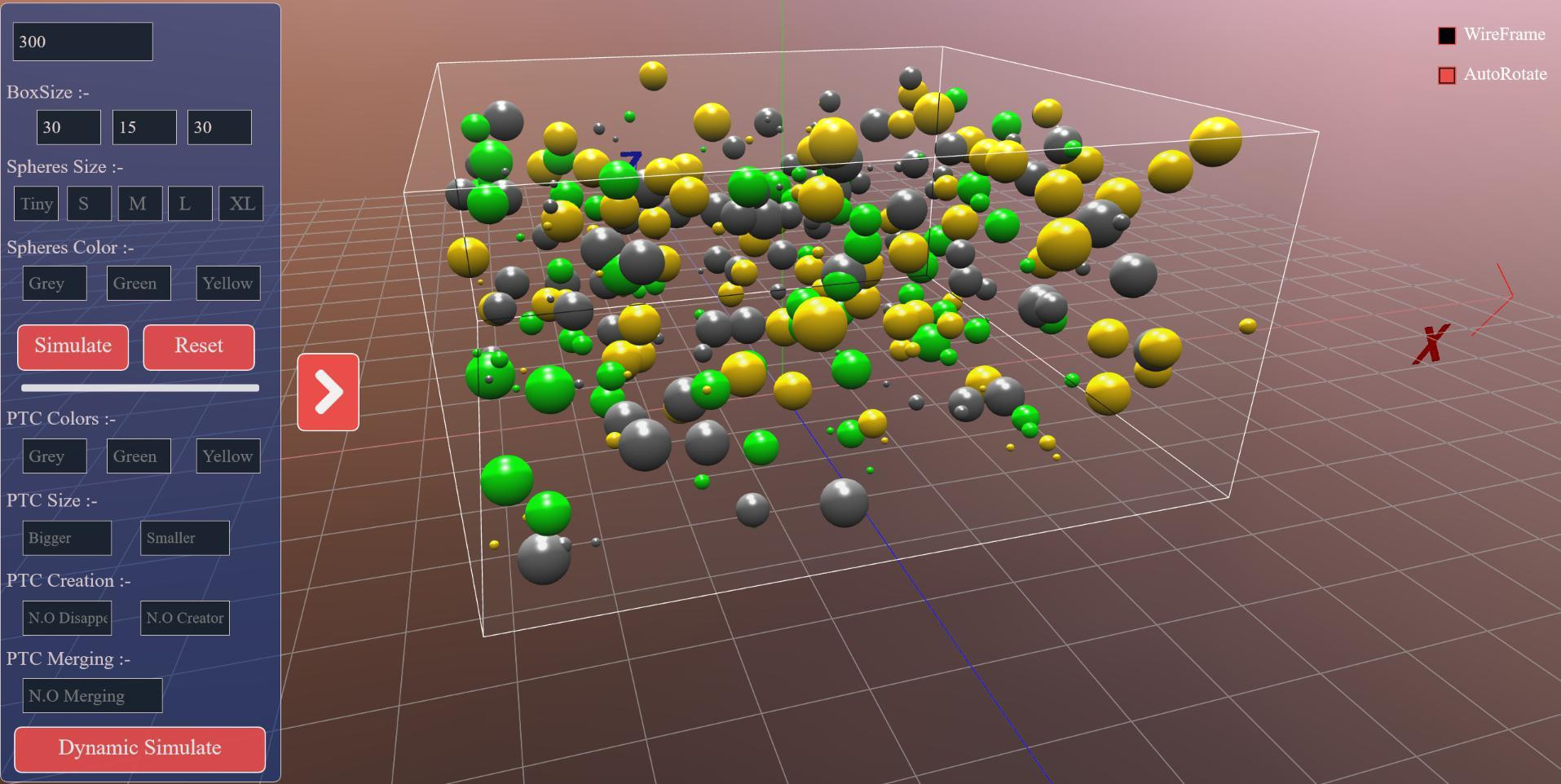 Sphere Simulation (itch) - кадр 1