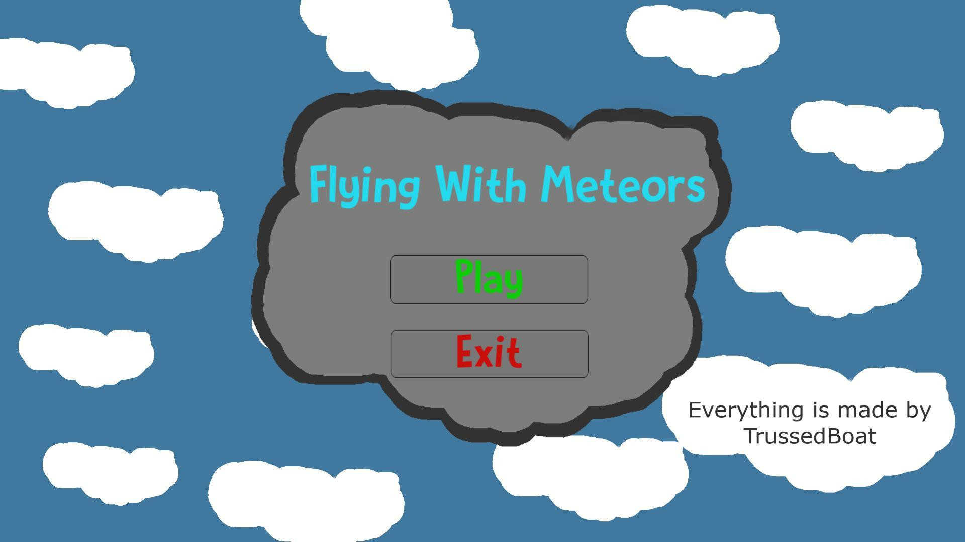 Flying With Meteors (itch) - кадр 3
