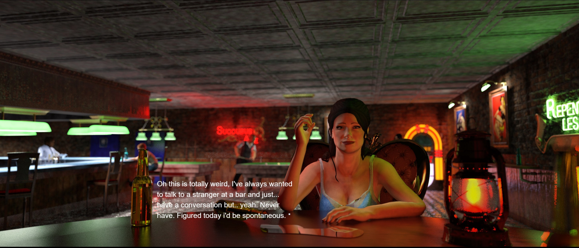 A Conversation in a Bar (itch) - кадр 2