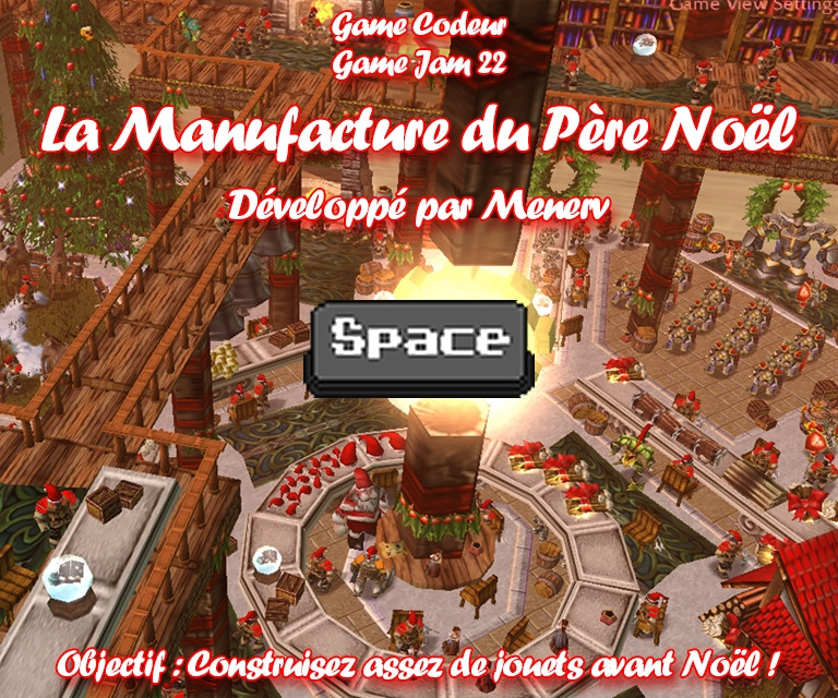 La manufacture du père noël (GC GameJam 22) (itch) - кадр 3