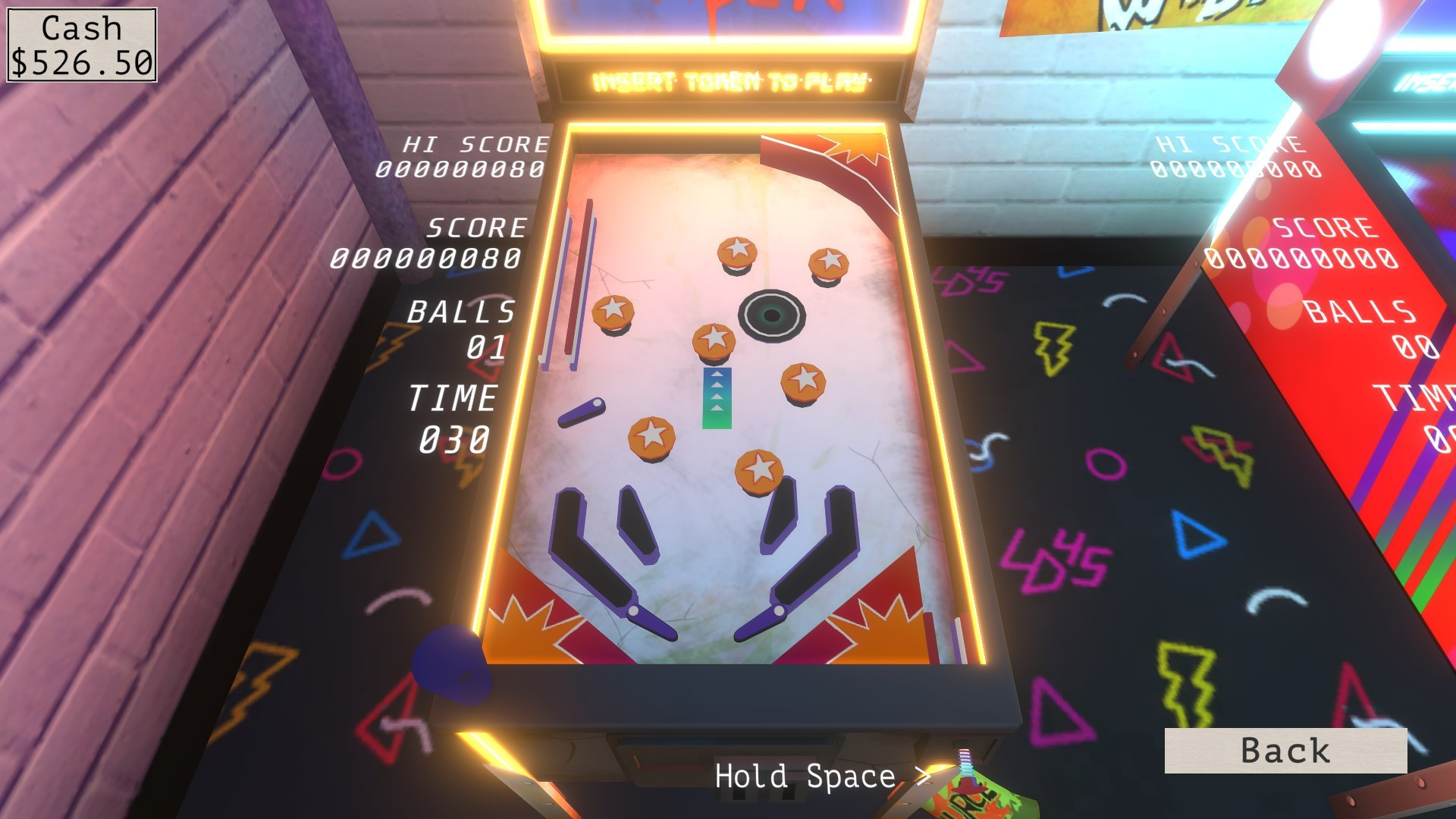 Empty Pinball - LD45 (itch, BluShine) - кадр 1