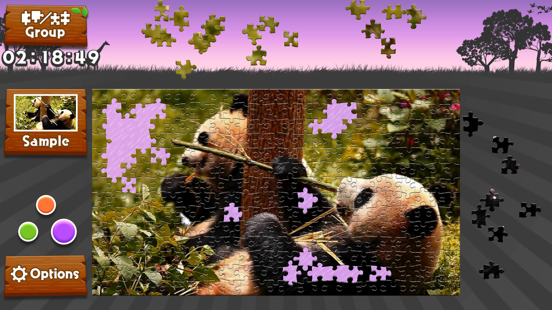 Wild Animals - Animated Jigsaws - кадр 6
