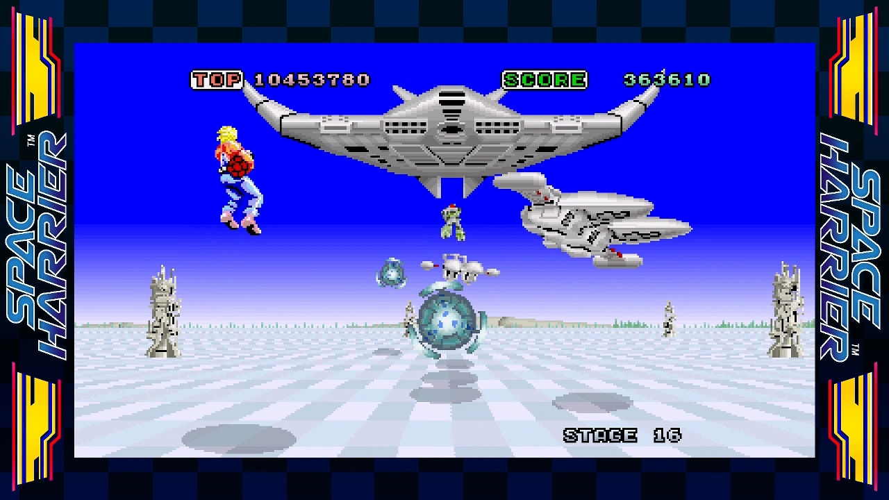 SEGA AGES Space Harrier - кадр 5