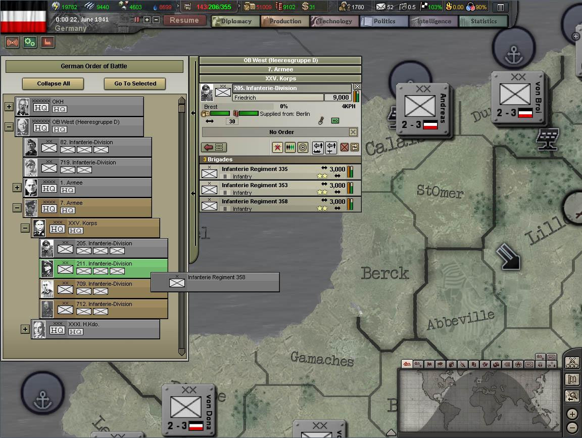 Hearts of Iron III: Semper Fi - кадр 4
