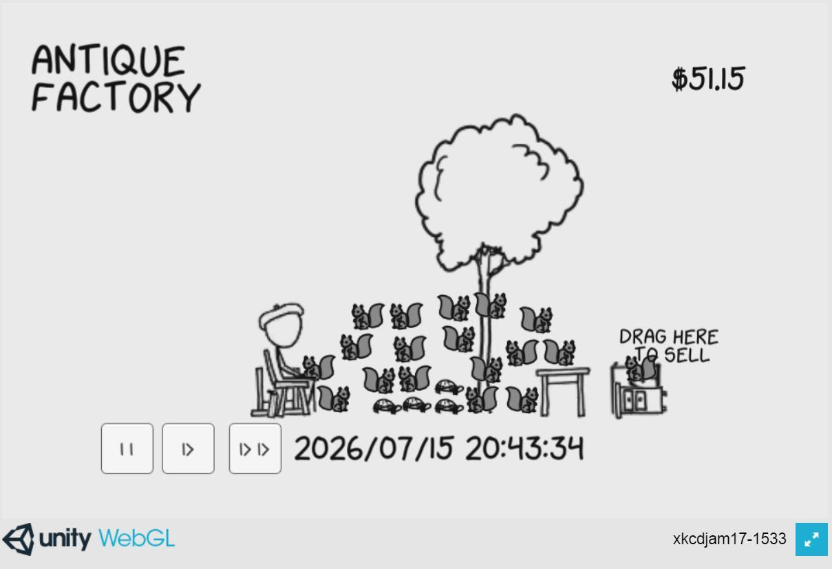 XKCD-Antique Factory (itch) - кадр 3