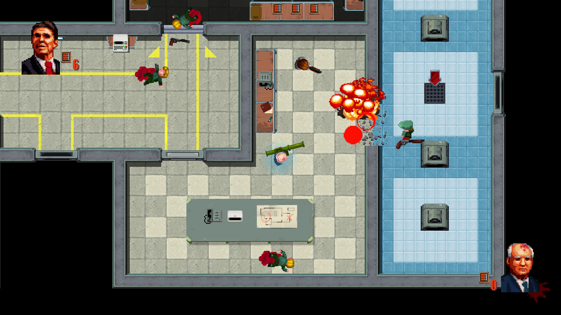 Reagan Gorbachev - кадр 9