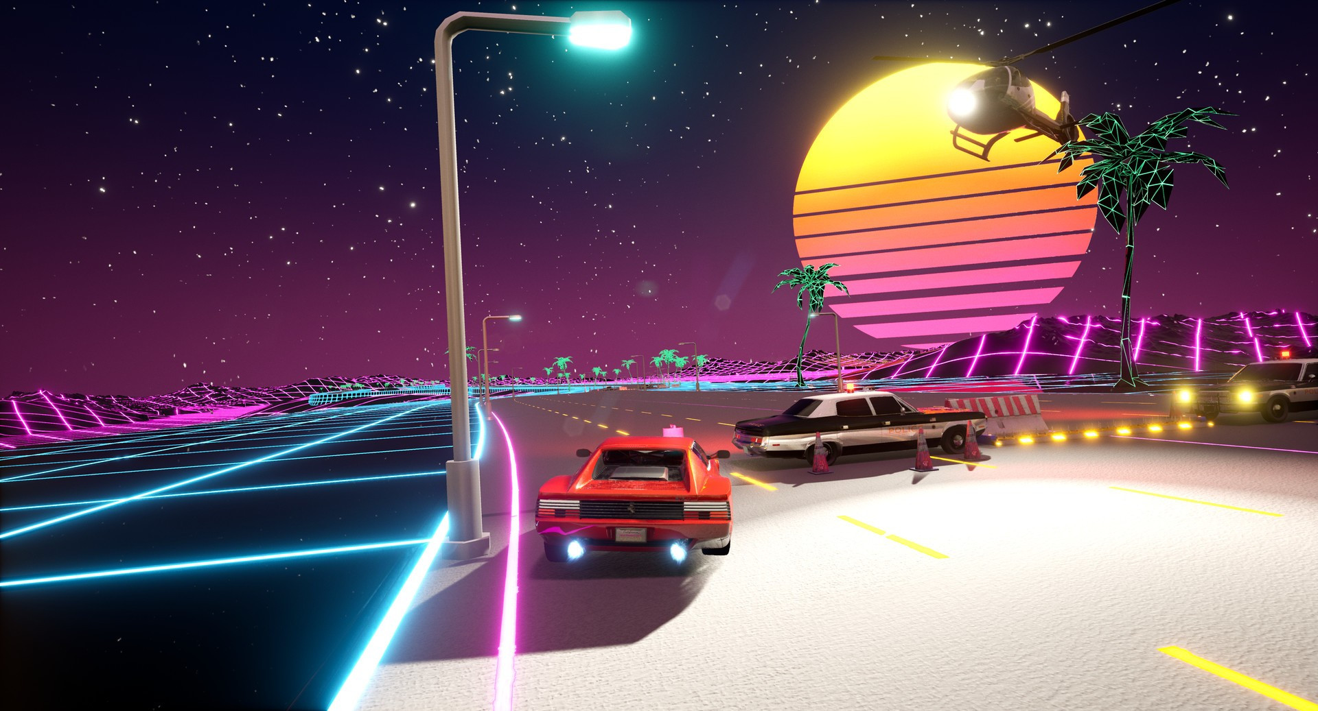 Cyber OutRun - кадр 5