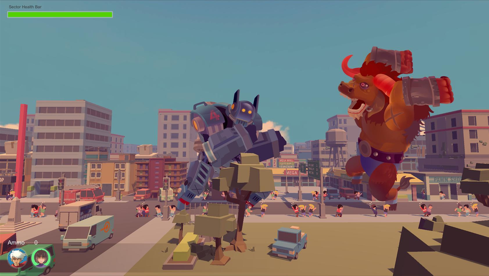 Mecha-kun X Kaiju-chan (itch) - кадр 2