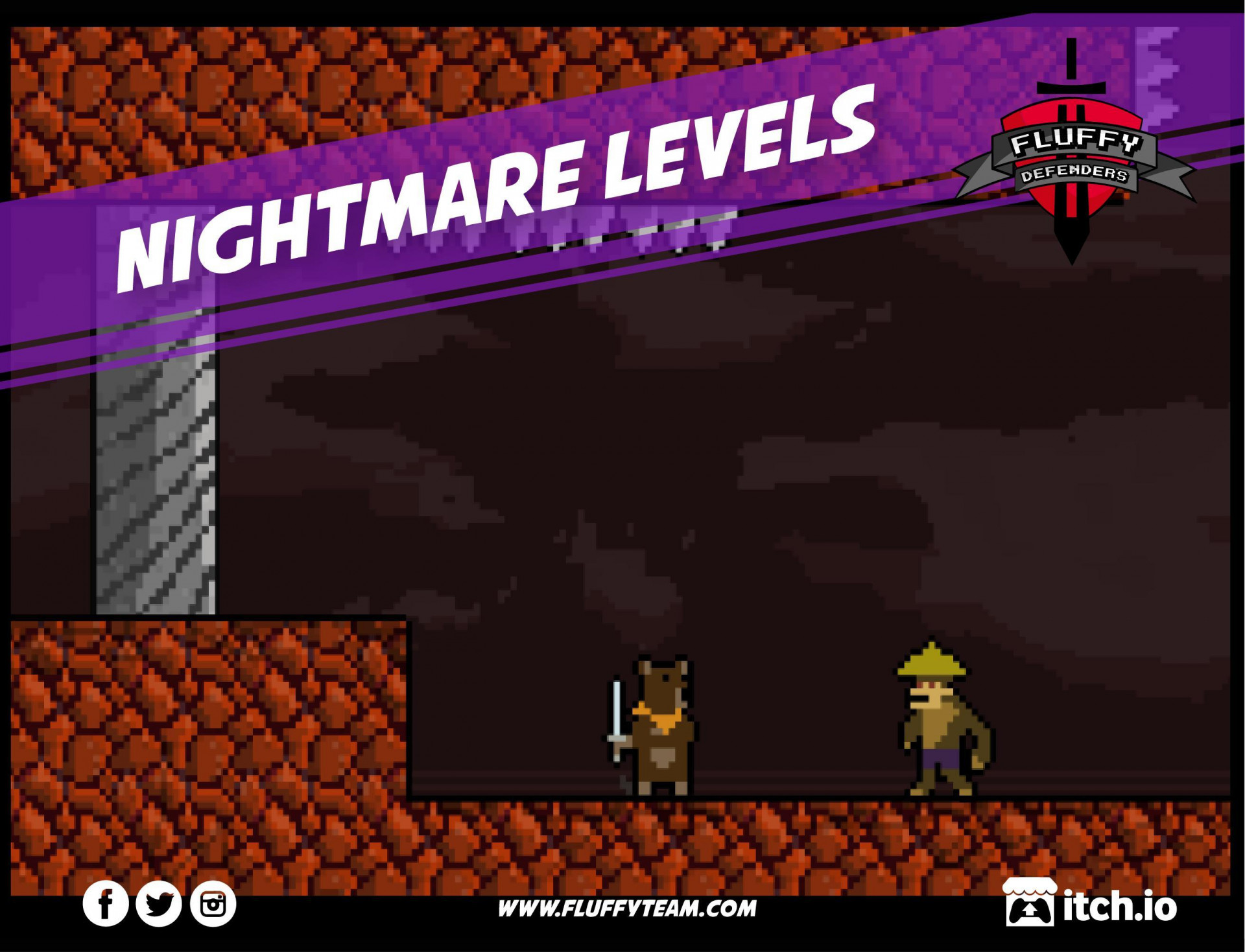 FLUFFY DEFENDERS - DEFINITIVE EDITION (itch) - кадр 5