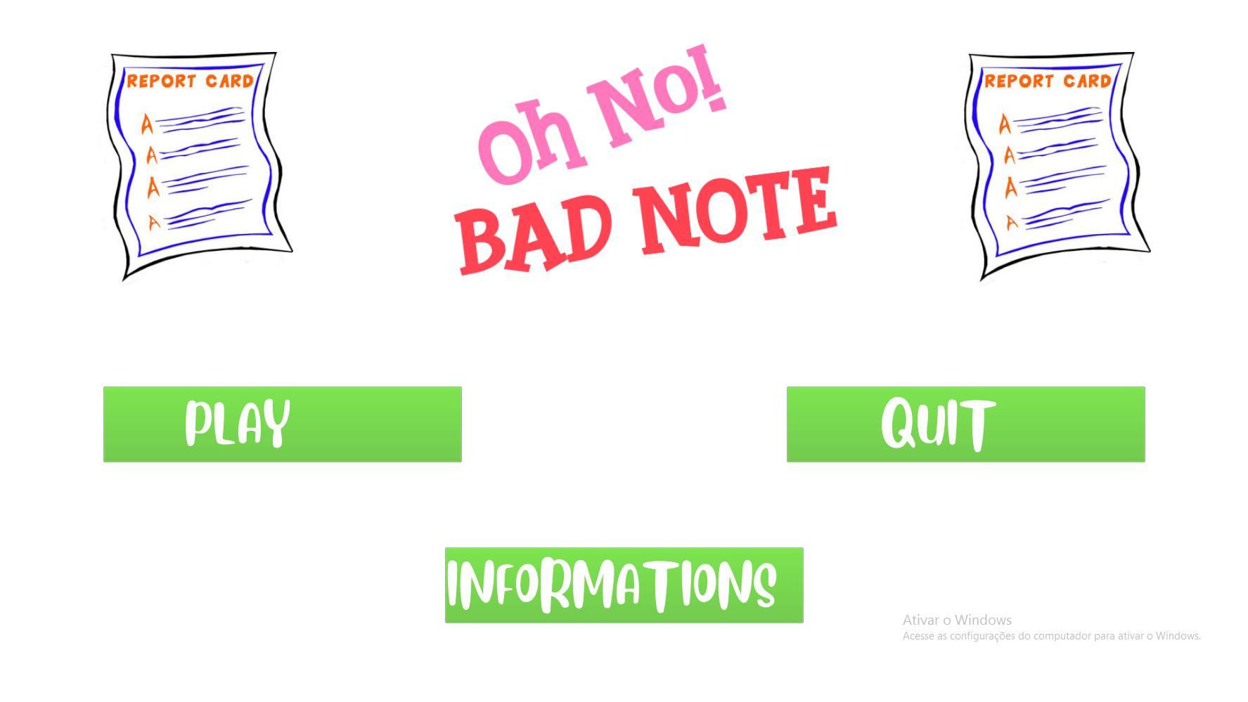 Oh No! A Bad Note (itch) - кадр 6