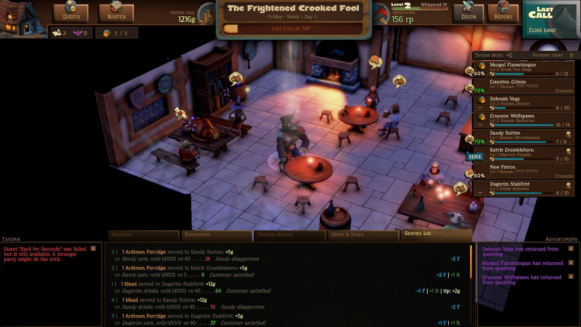Epic Tavern (itch) - кадр 2