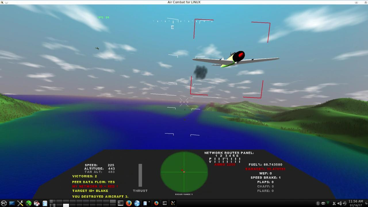 Linux Air Combat (itch) - кадр 2