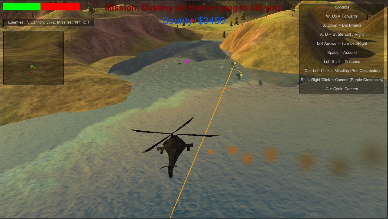 Gunship Assault 3D Lite (itch) - кадр 5