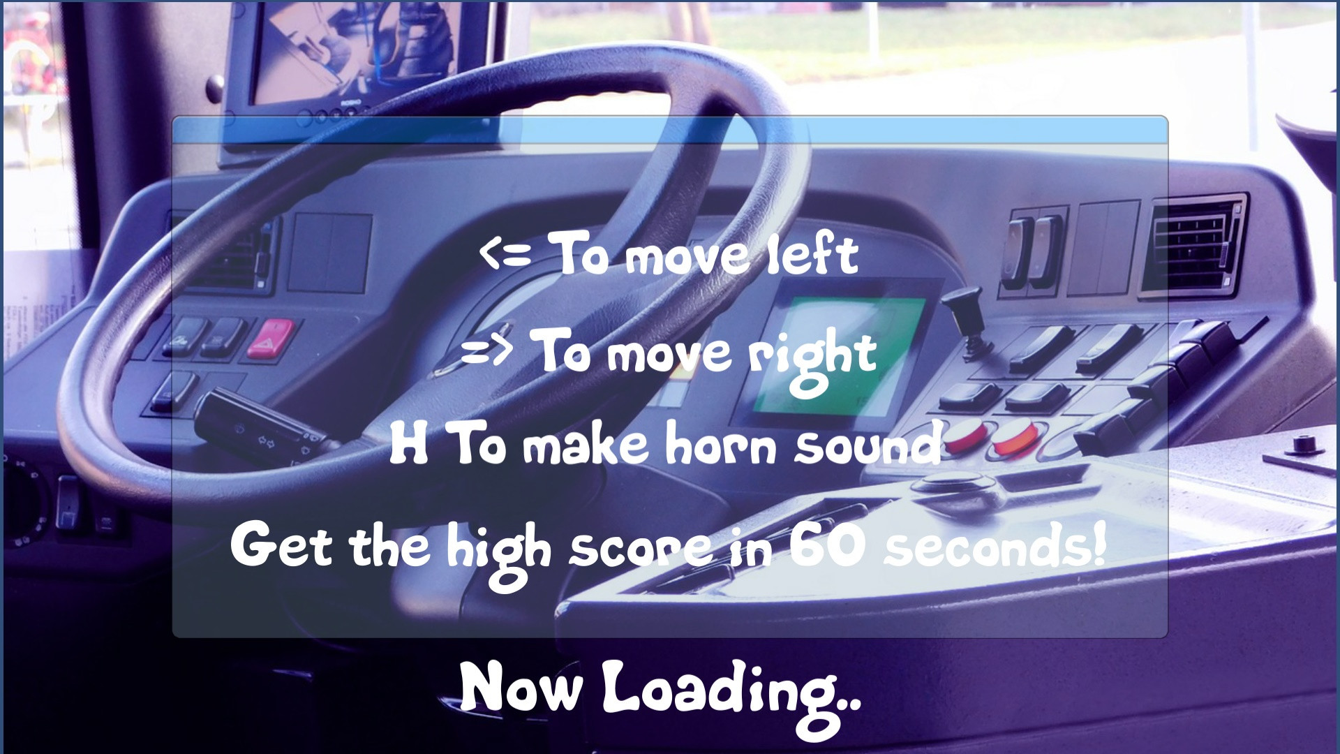 Fake Crazy Bus (itch) - кадр 1