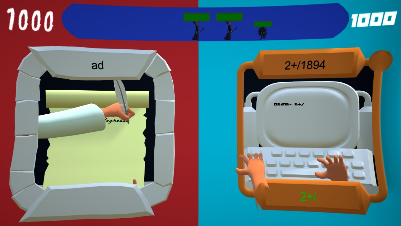 Magic Vs Science (itch) - кадр 1