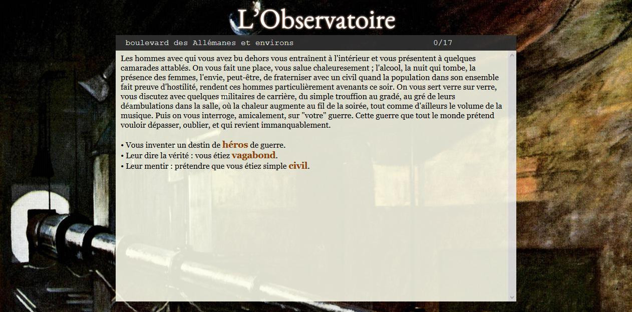 L'Observatoire (itch) - кадр 3