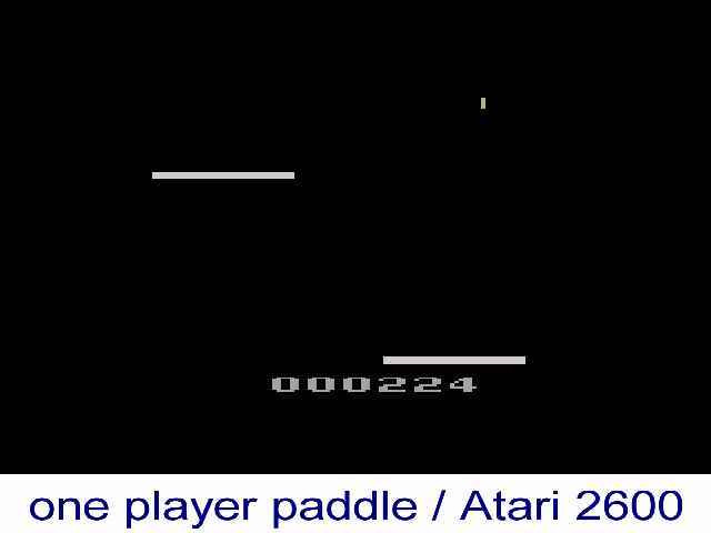 one player paddle (itch) - кадр 1