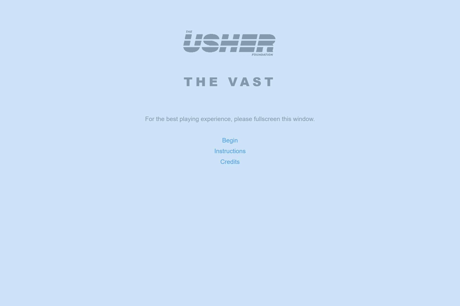 The Usher Foundation IV: The Vast (itch) - кадр 2
