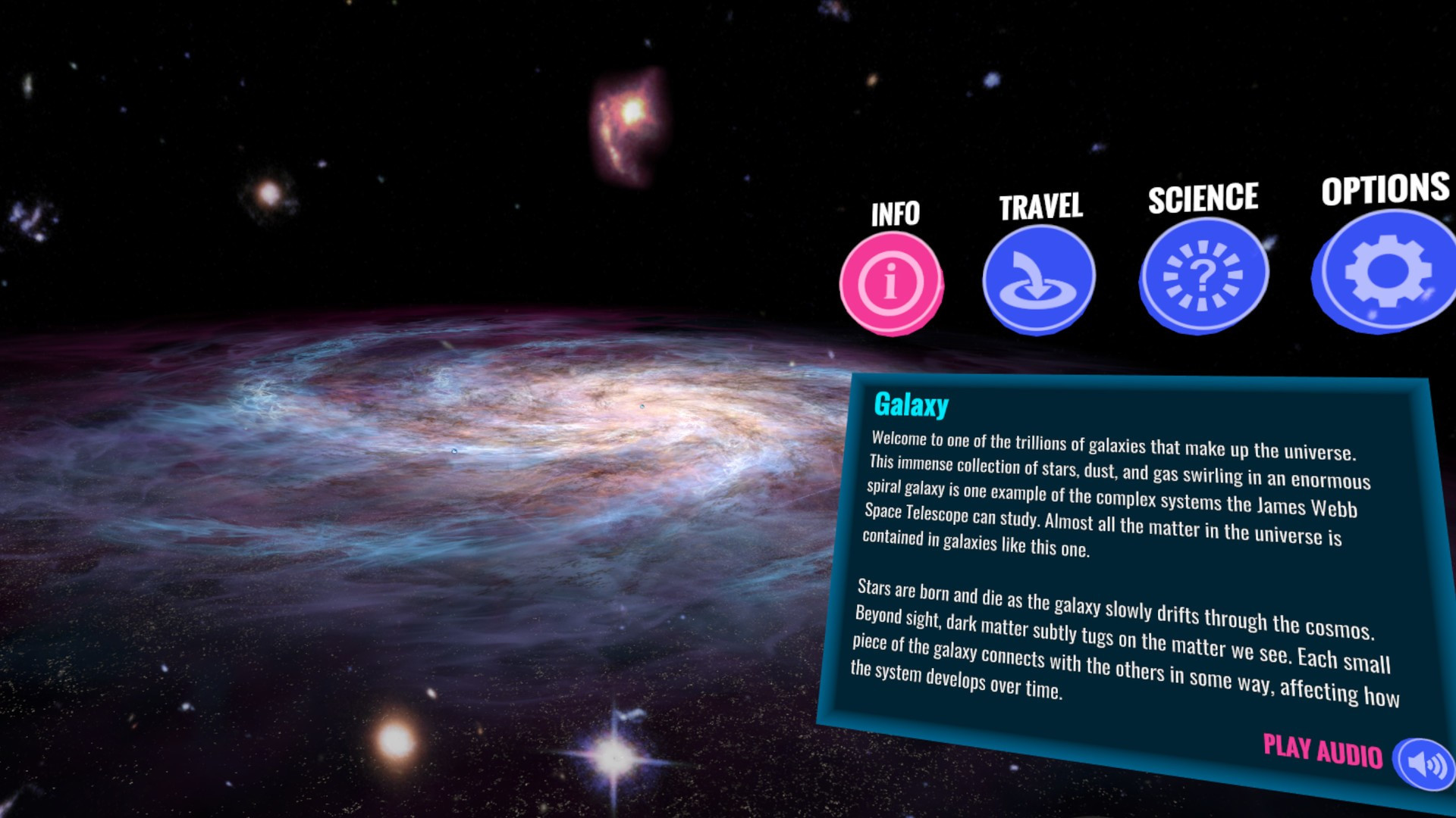 WebbVR: The James Webb Space Telescope Virtual Experience - кадр 5