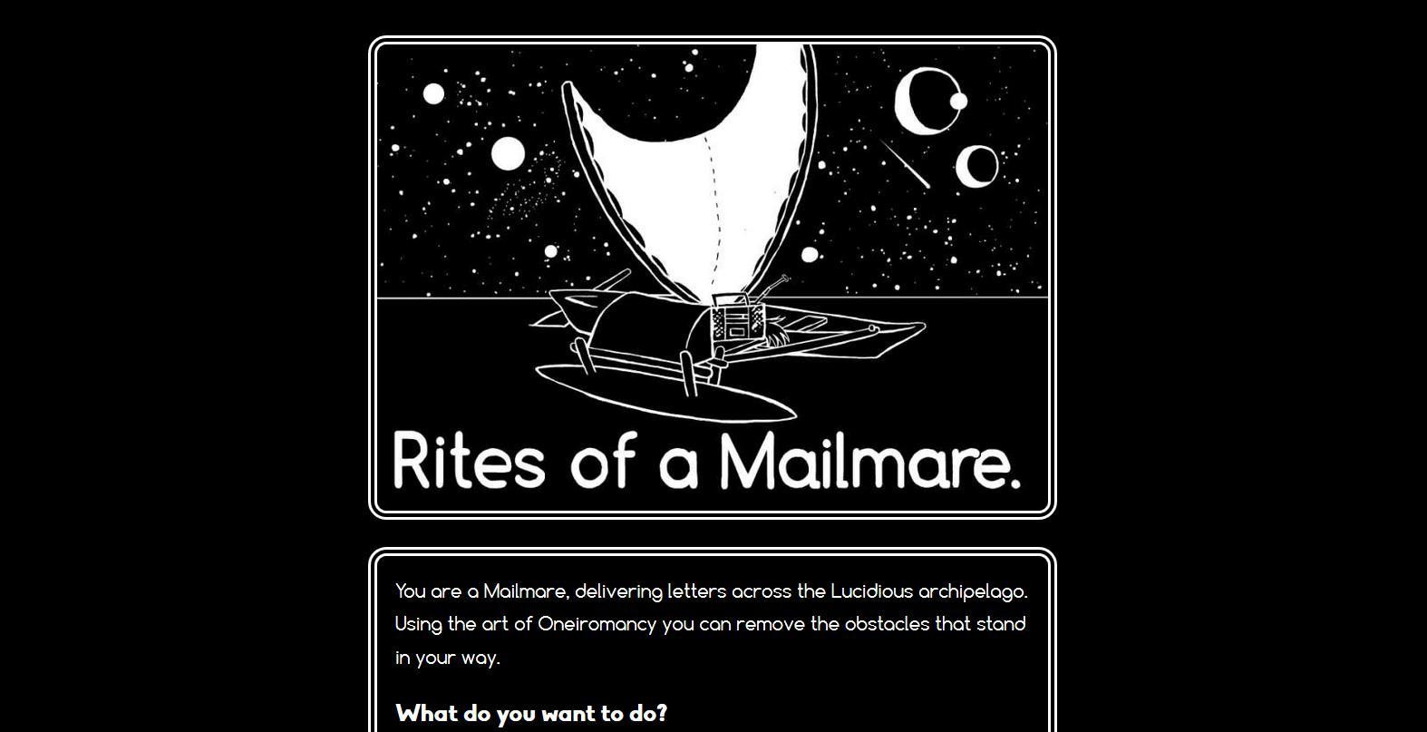 Rites of a Mailmare (itch) - кадр 4