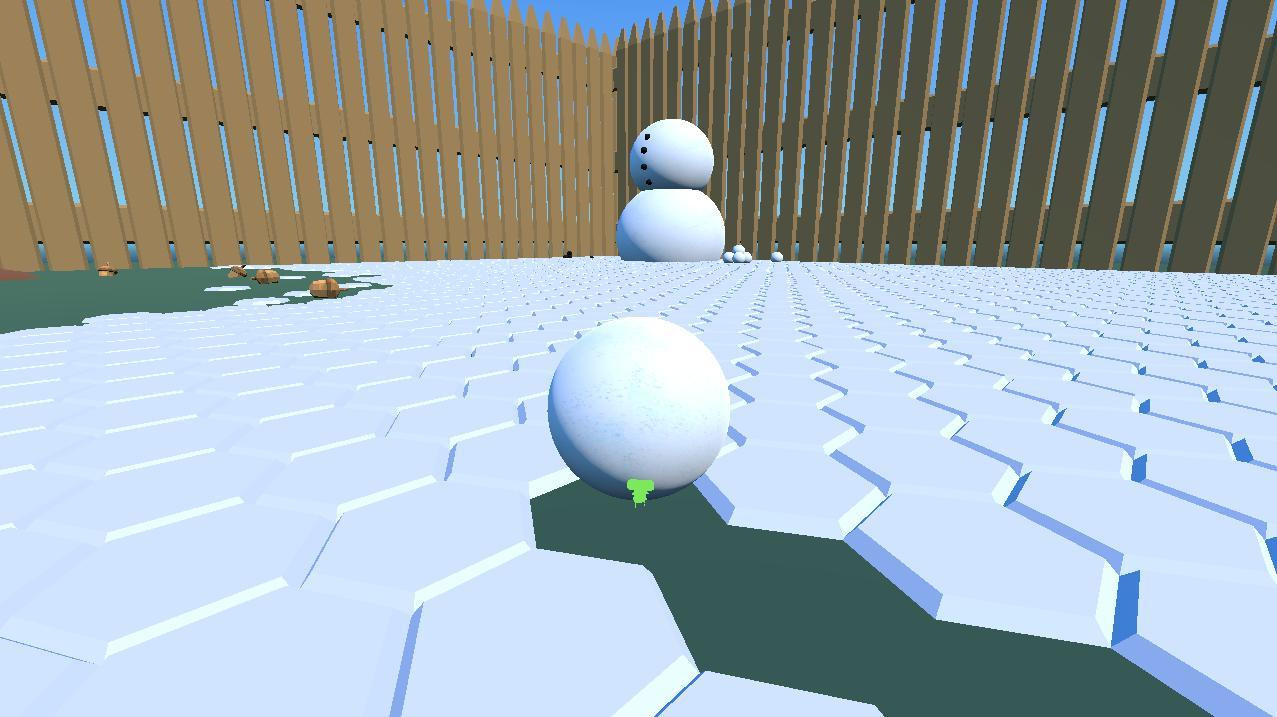Katamari Snow Day (itch) - кадр 3
