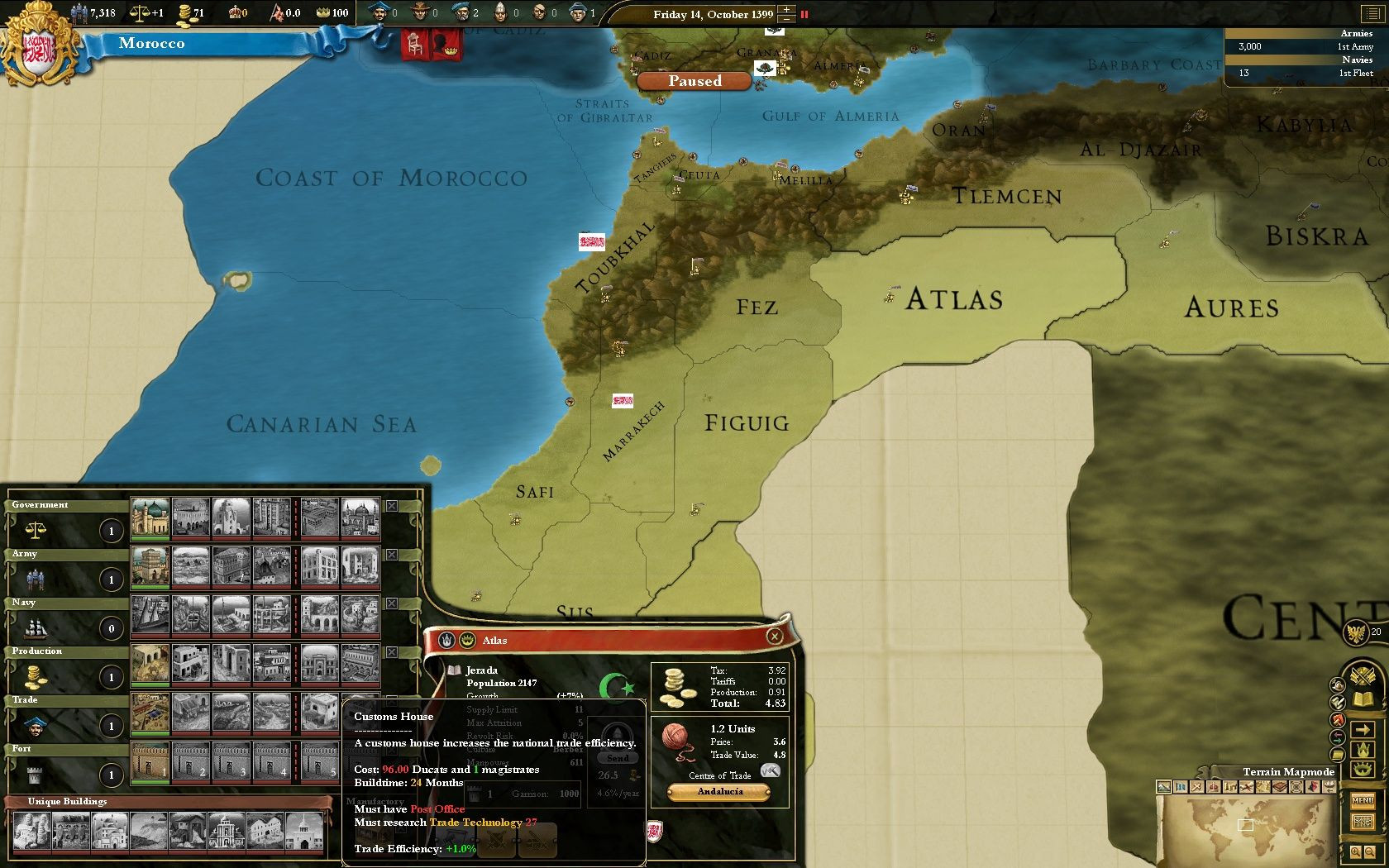 Europa Universalis 3: Divine Wind - кадр 10