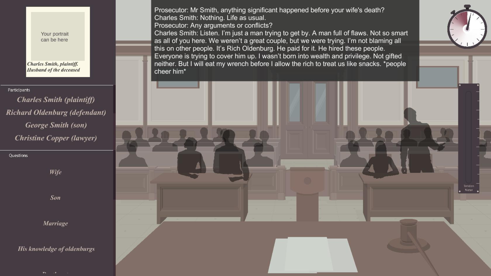 Femida: Fifth Trial (itch) - кадр 3