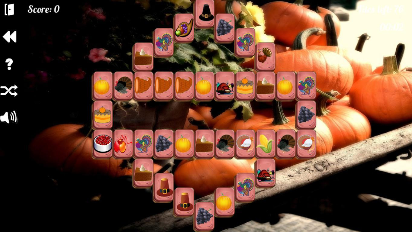 Mahjong for Thanksgiving (itch) - кадр 3