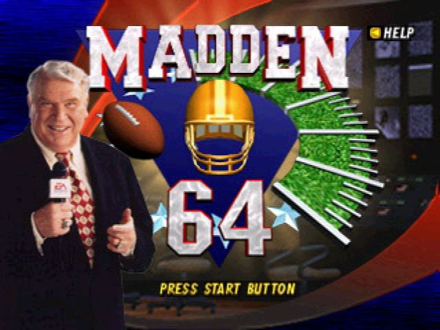 Madden Football 64 - кадр 1