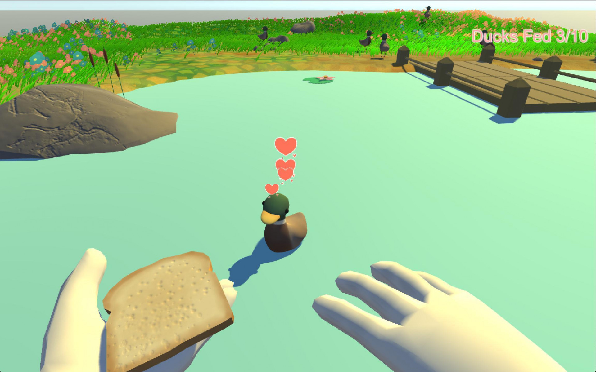 Duck Bread: Extreme Duck Feeding Sim (itch) - кадр 3