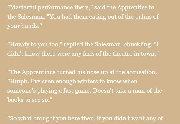 The Gunslinger's Apprentice & the Salesman (itch) - кадр 1