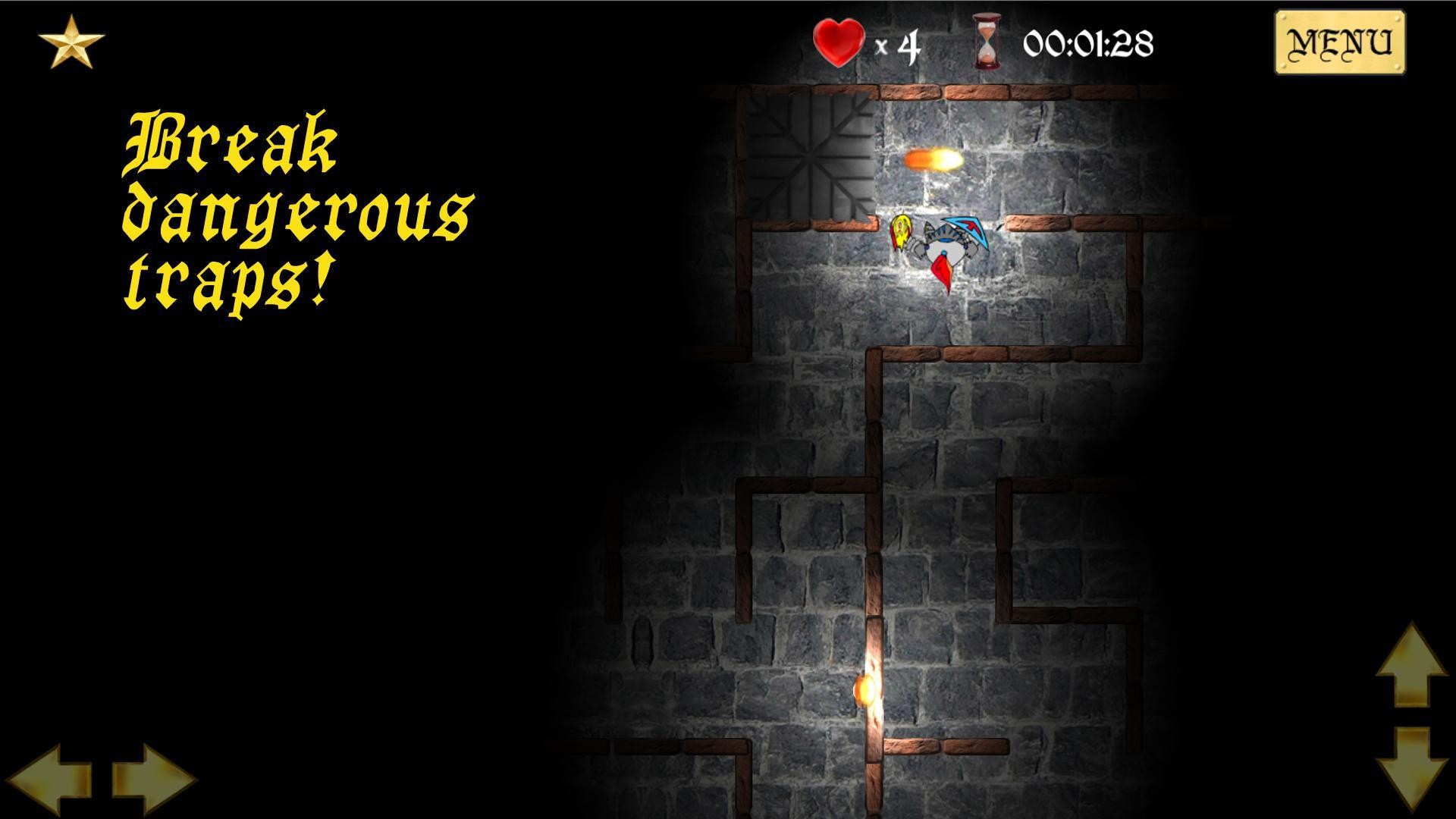 The Small Brave Knight: Adventure in the labyrinth (itch) - кадр 4