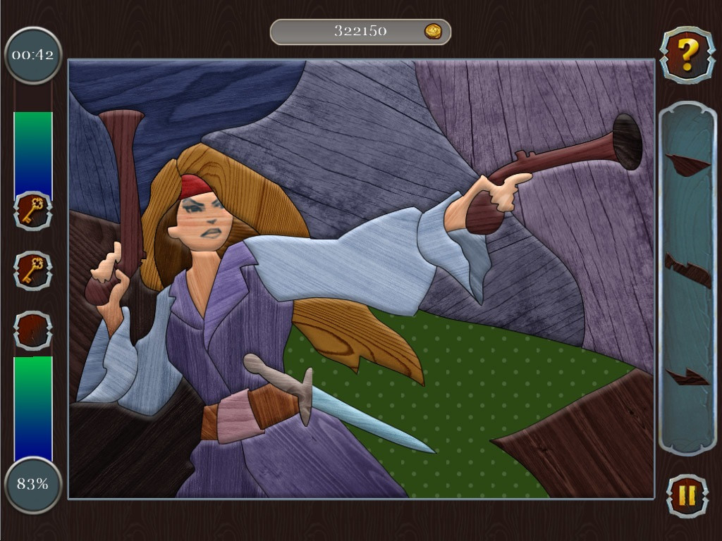 Pirate Mosaic Puzzle. Caribbean Treasures - кадр 4