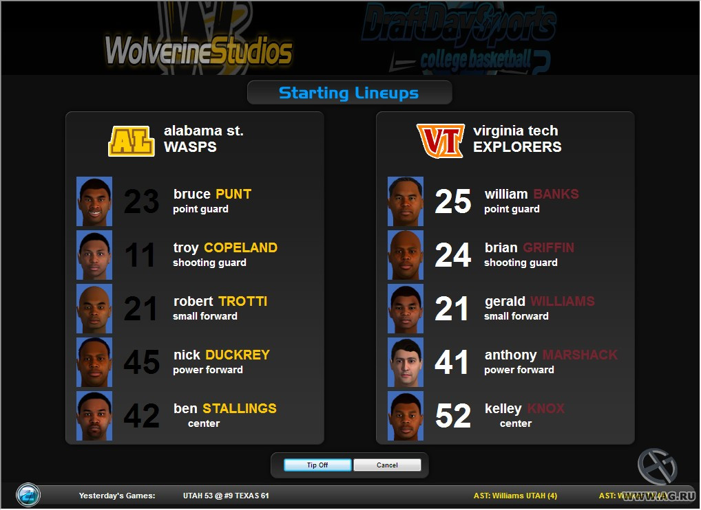 Draft Day Sports: College Basketball 2 - кадр 3