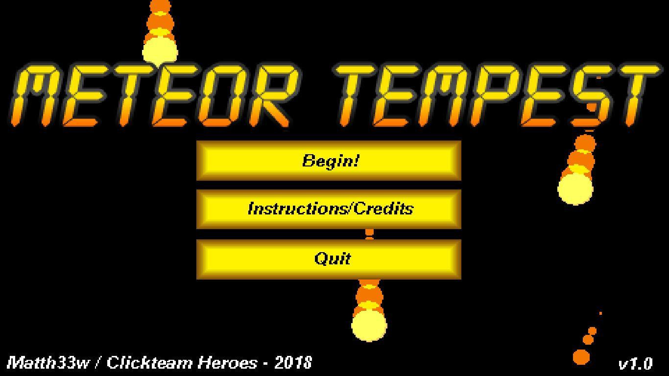 Meteor Tempest (itch) - кадр 2