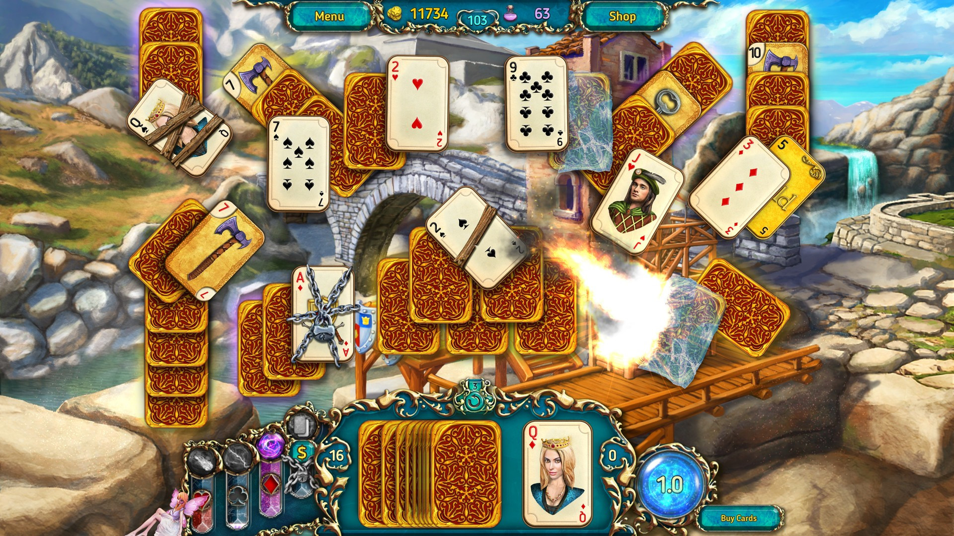 Dreamland Solitaire - кадр 1