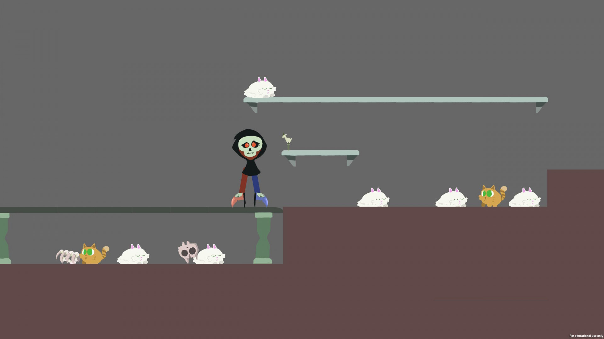 Death on the Catwalk (Teal-ish) (itch) - кадр 1