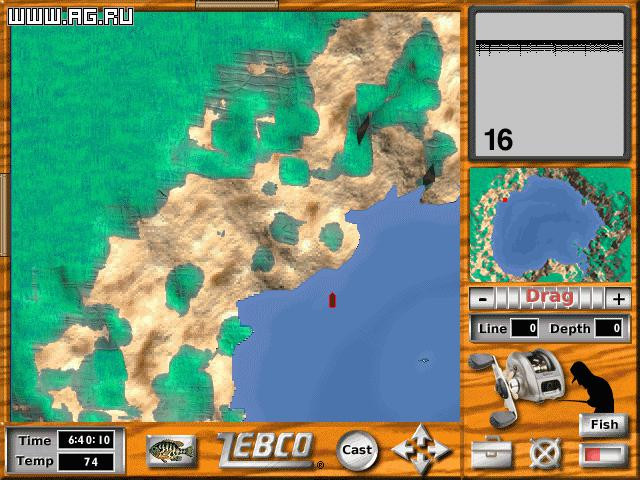 Zebco Pro Fishing 3D - кадр 1