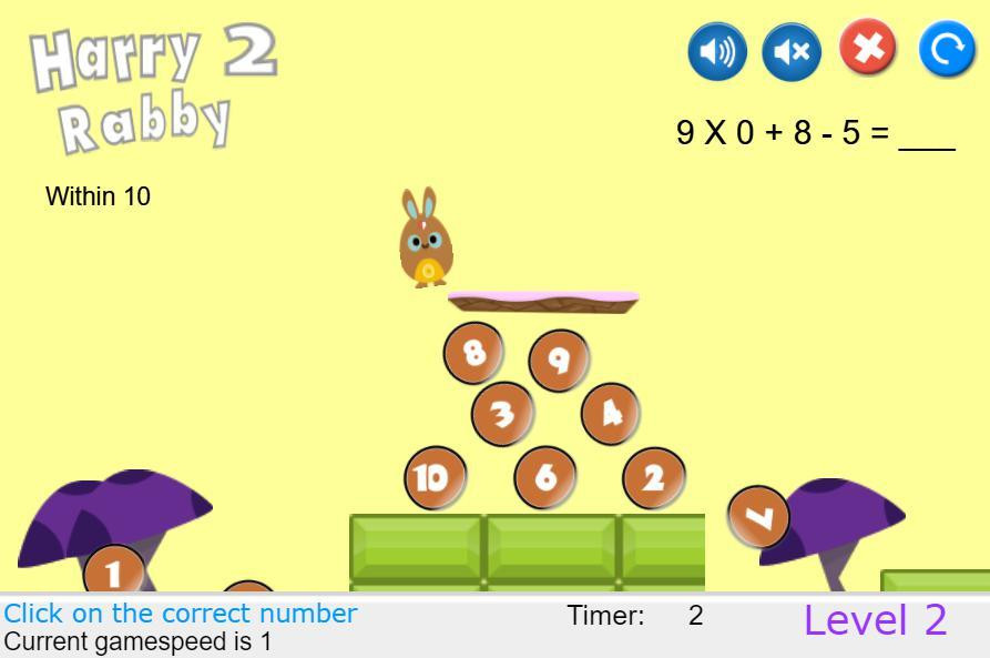 HarryRabby Elementary Math - Add/subtract/multiply (itch) - кадр 2