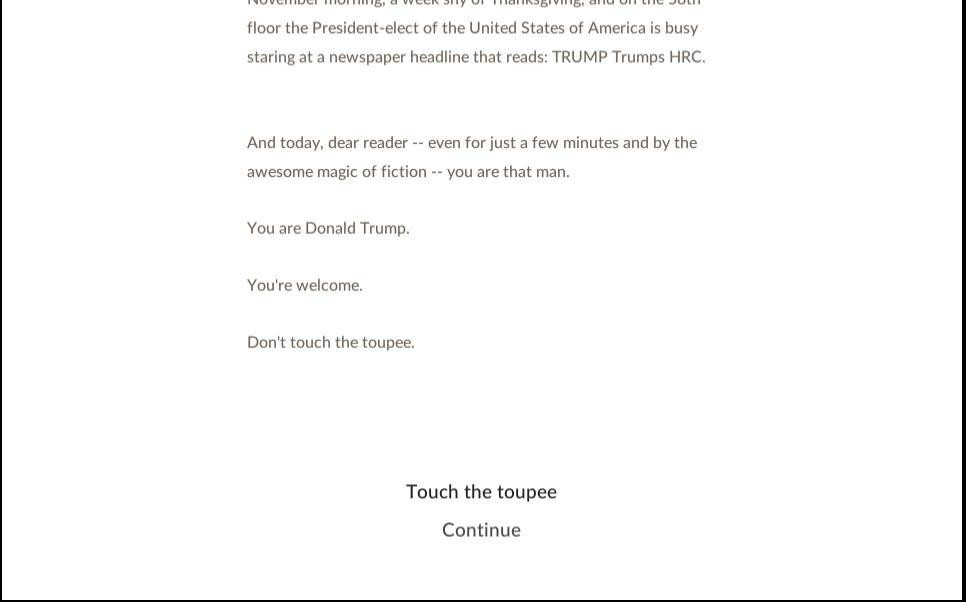 Donald Trump Saves the World (itch) - кадр 1